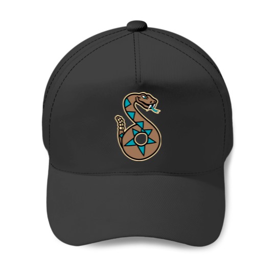 Discover Tucson Sidewinders Sport Club Art Baseball Caps