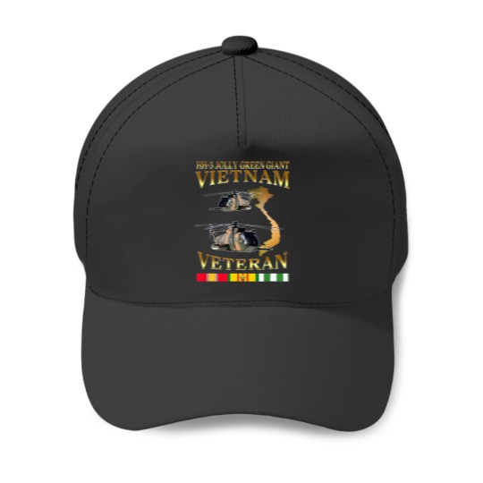 Discover s 61r, hh3 jolly green giant helicopter vietnam veteran t Baseball Caps