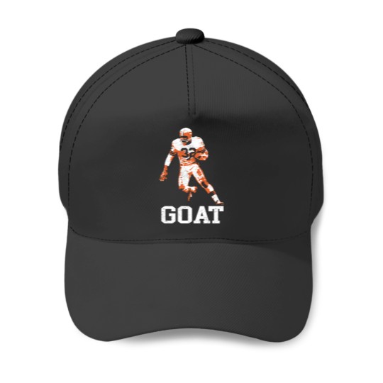 Discover Browns Jim Brown GOAT Baseball Caps