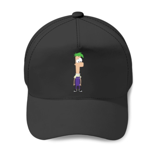 Discover Ferb Sticker2 Baseball Caps