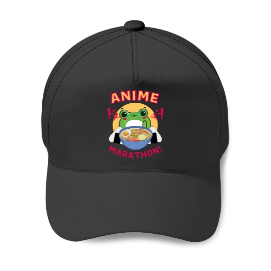 Discover Anime Marathon 2 Baseball Caps