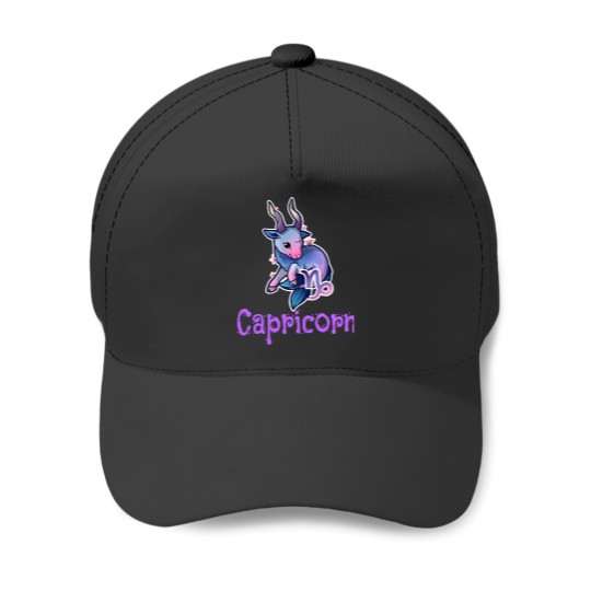Discover Capricorn Zodiac Sign Kawaii Goat Baseball Caps