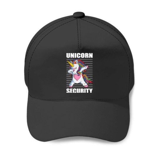 Discover Unicorn Security 2 Baseball Caps