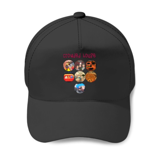 Discover Crowded House Crowded House Tee Baseball Caps
