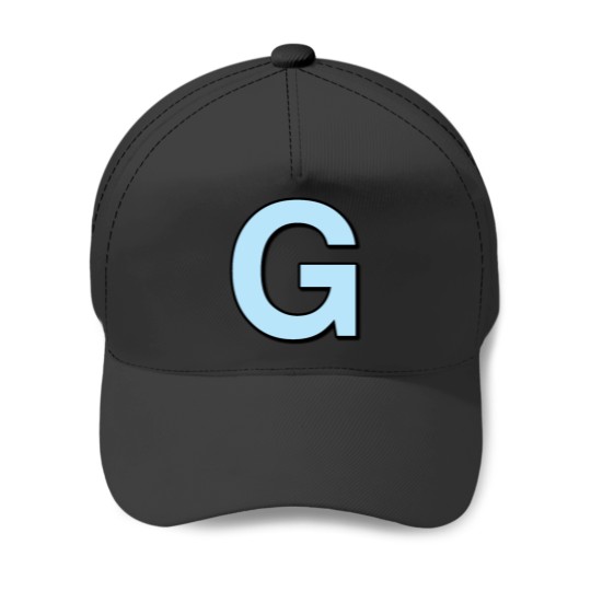 Discover Blue letter G Baseball Caps