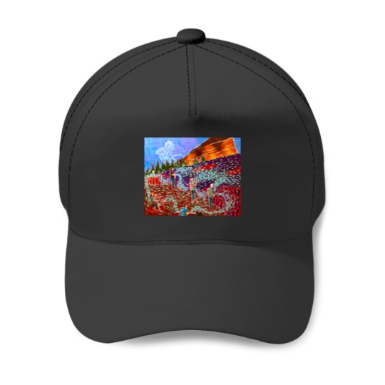 Discover Widespread Panic at Red Rocks Premium Baseball Caps