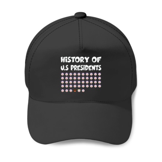 Discover History Of US Presidents Active Baseball Caps