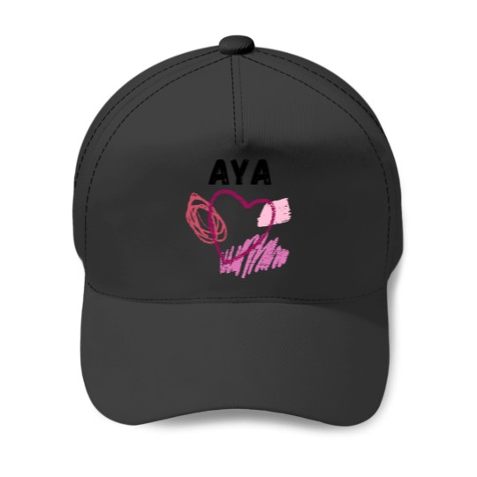 Discover aya (1) Baseball Caps