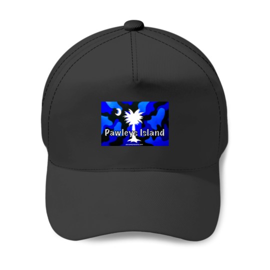 Discover Pawleys Island Charleston Camouflage SC flag Baseball Caps