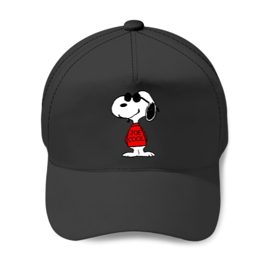 Discover Joe Cool Snoopy Baseball Caps