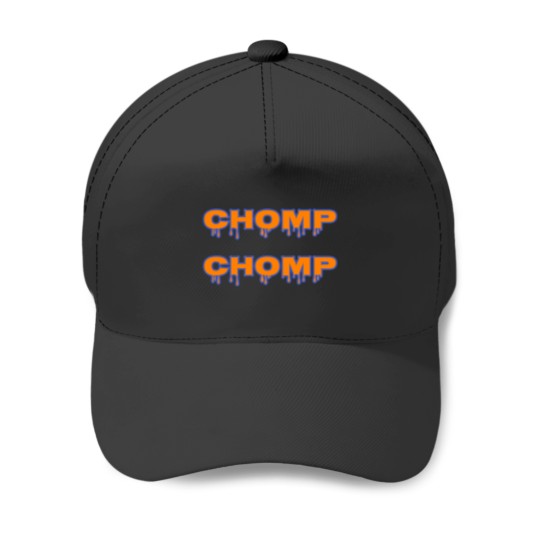 Discover Gators Chomp Chomp Tailgate Design (UF - Inspired) Baseball Caps