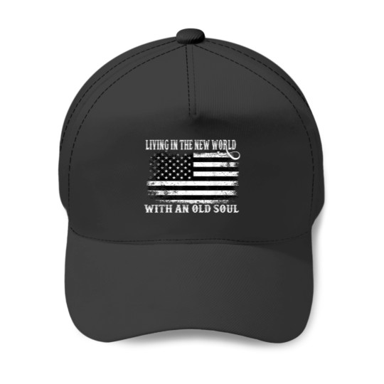 Discover Oliver Anthony Livin In The New World With An Old SoulOliver Anthony Baseball Caps