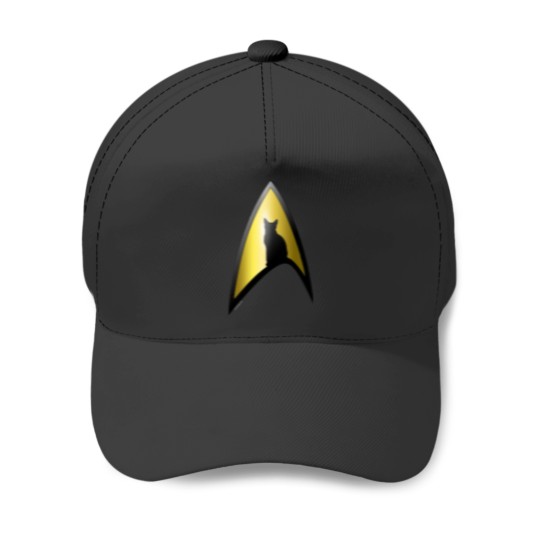 Discover Starfleet Cat Baseball Caps