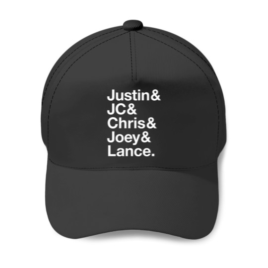 Discover NSYNC members Baseball Caps