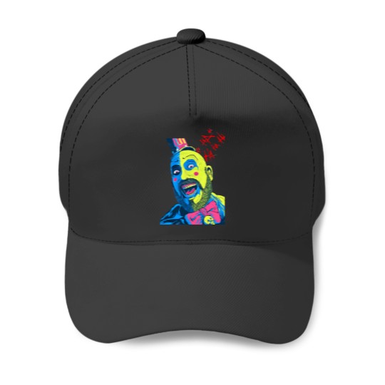 Discover Captain Spaulding Horror Icon Baseball Caps