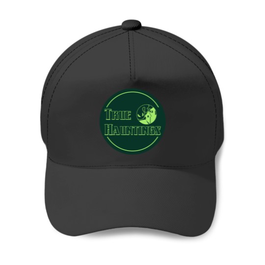Discover True Hauntings Magazine Logo Baseball Caps