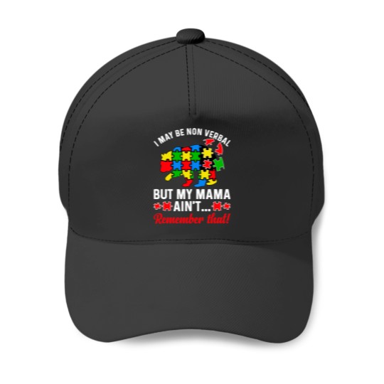 Discover Non Verbal Autistic Kids - Autism Mom Aeness Active Baseball Caps