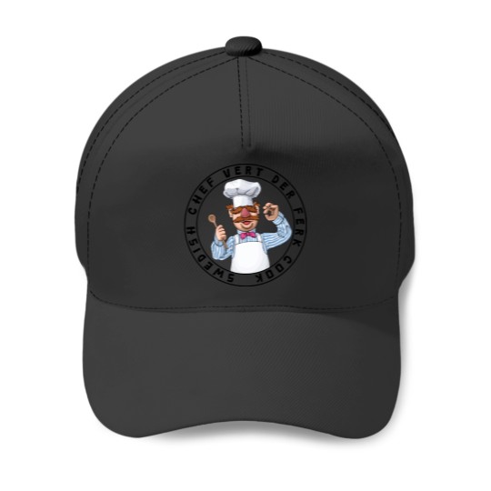 Discover Vert Der Ferk the swedish chef Baseball Caps