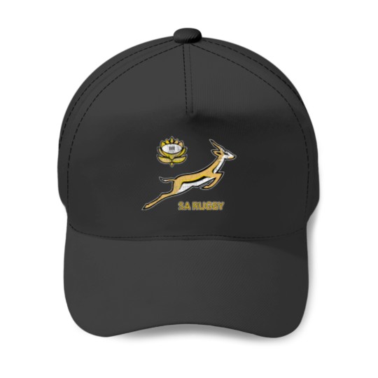 Discover SA Rugby - Vintage Springbok logo Baseball Caps