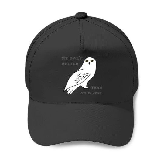 Discover My owl_s better than your owl17 Baseball Caps