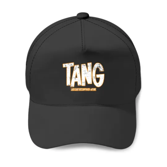 Discover Tang Instant Breakfast Drink Orange White Baseball Caps