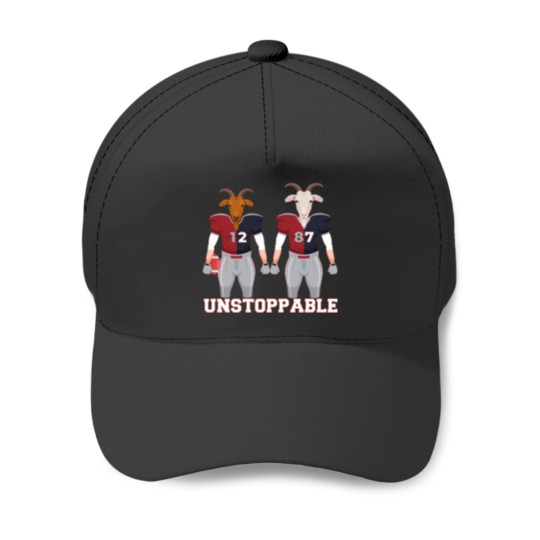 Discover Unstoppable Goats ( Brady _amp_ Gronk ) Baseball Caps
