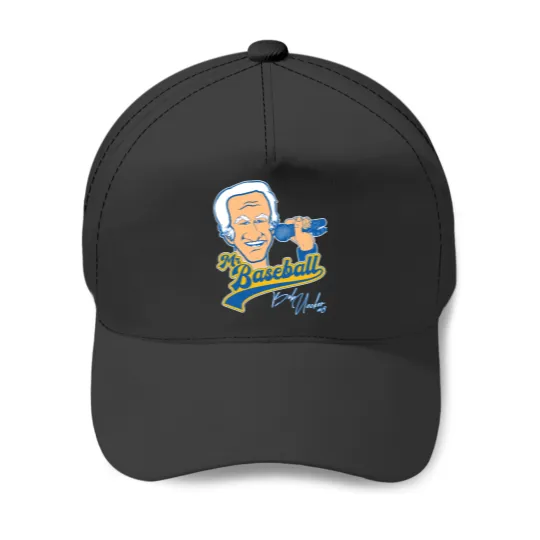 Discover Mr Baseball ))(( Brewers Bob Uecker Baseball Tribute Baseball Caps
