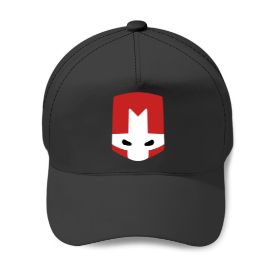 Discover Castle Crashers Minimal Red Knight Baseball Caps