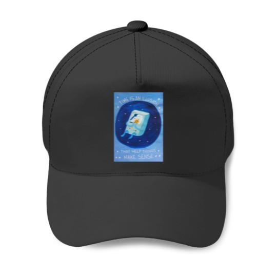Discover Time adventure Poster Baseball Caps