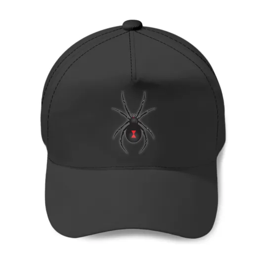 Discover black widow spider pullover Baseball Caps