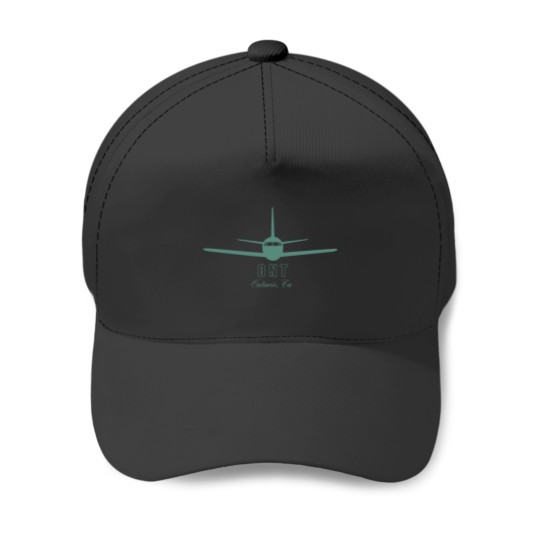 Discover Ontario CA Calif0rnia Airport Code ONT Baseball Caps