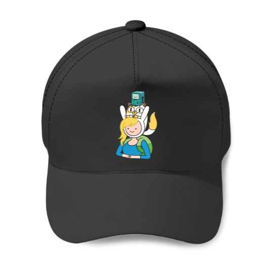 Discover Fionna Cake BMO Sticker1 Baseball Caps