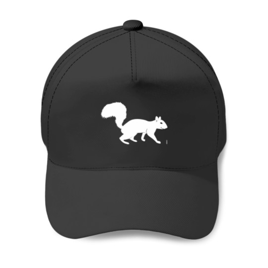 Discover White Squirrel Baseball Caps
