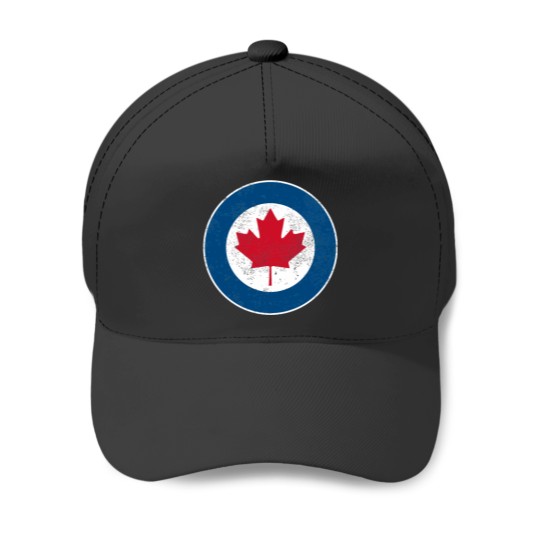 Discover Royal Canadian Air  (distressed) Baseball Caps