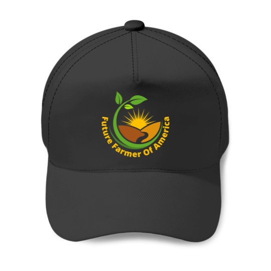 Discover Future Farmer Of America Agriculture Farm Plants Sun Baseball Caps