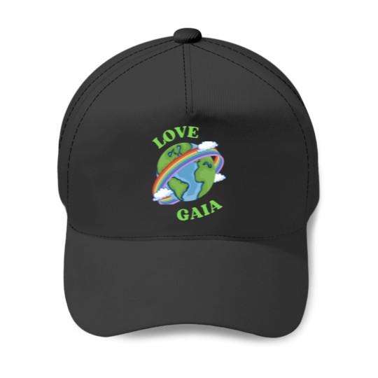 Discover Love Gaia,My Earth, Gaia,Love mother earth, earth gift,climate activist,Our Climate Our worl Baseball Caps