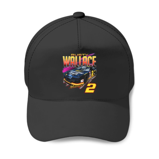Discover Rusty Wallace 2 Vintage Baseball Caps