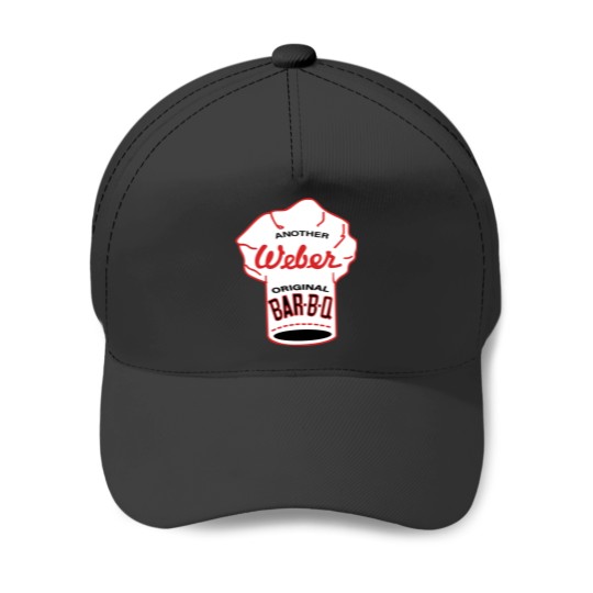 Discover Weber Vintage BARBQ hat logo Baseball Caps