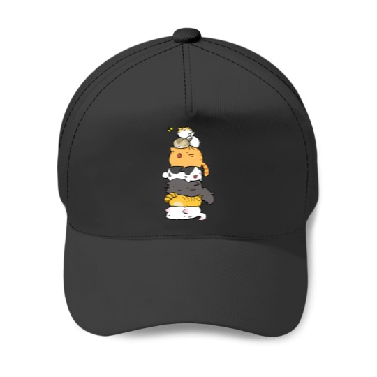 Discover Pusheen cat Baseball Caps