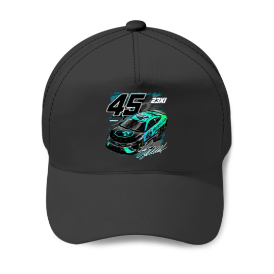 Discover Tyler Red 23XI Racing MoneyLion Car Baseball Caps