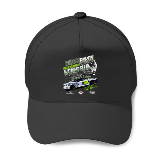 Discover William Byron Glen Race Winner Baseball Caps