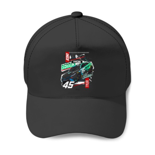 Discover Tyler Red 23XI Pit S Baseball Caps