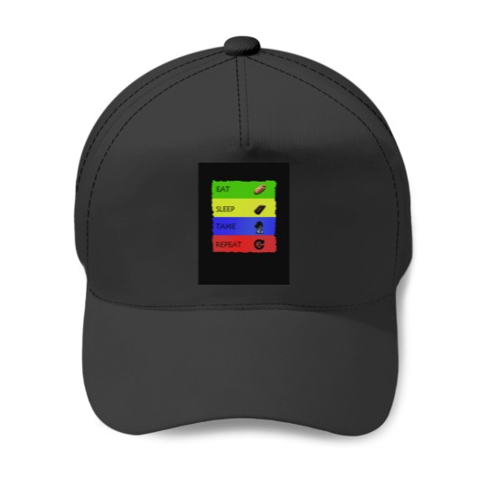 Discover ARK EAT SLEEP TAME REPEAT Baseball Caps