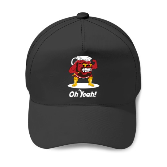 Discover Oh Yeah Macho Man Kool Aid Baseball Caps