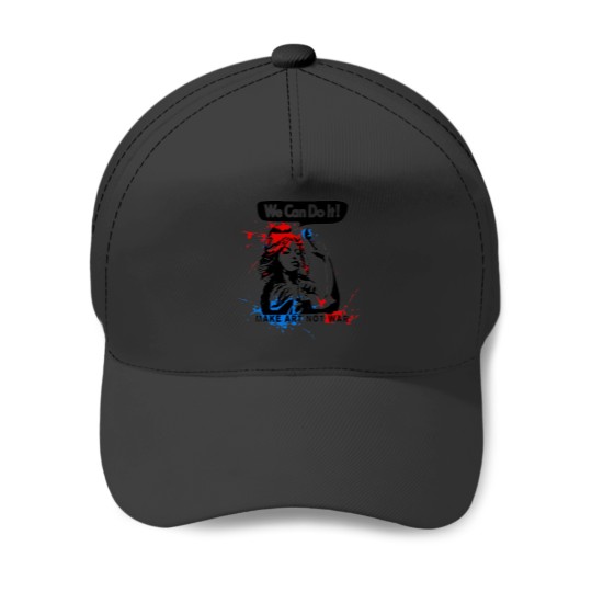 Discover We Can Do It Baseball Caps
