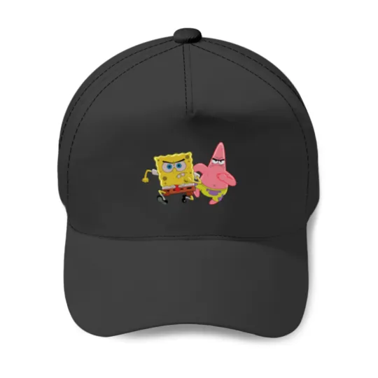 Discover sponge bob and patrick have no chill23 Baseball Caps