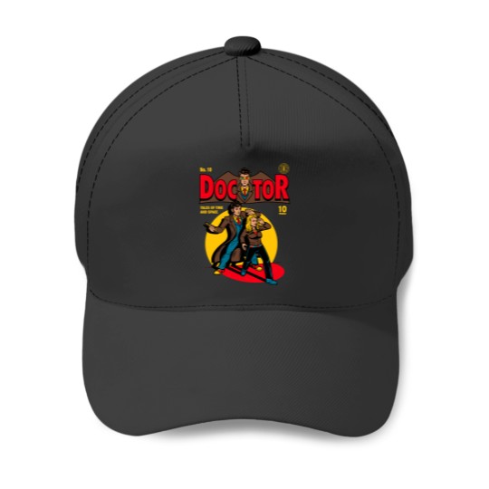 Discover Doctor Comic Baseball Caps