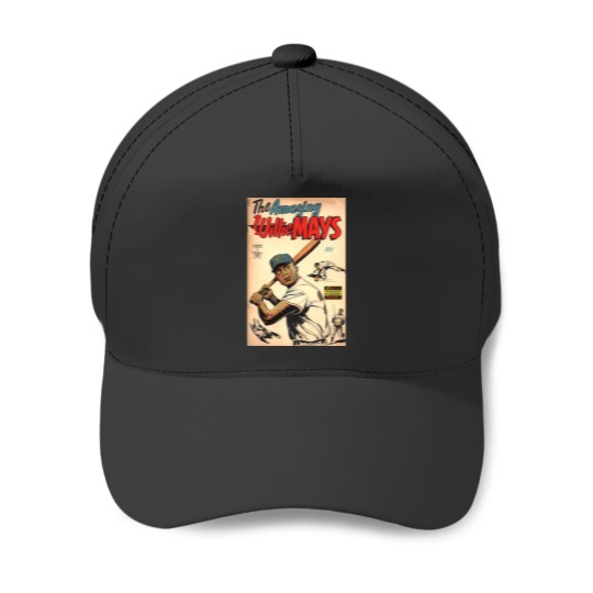 Discover Vintage Comics - The Amazing Willie Mays Baseball Caps