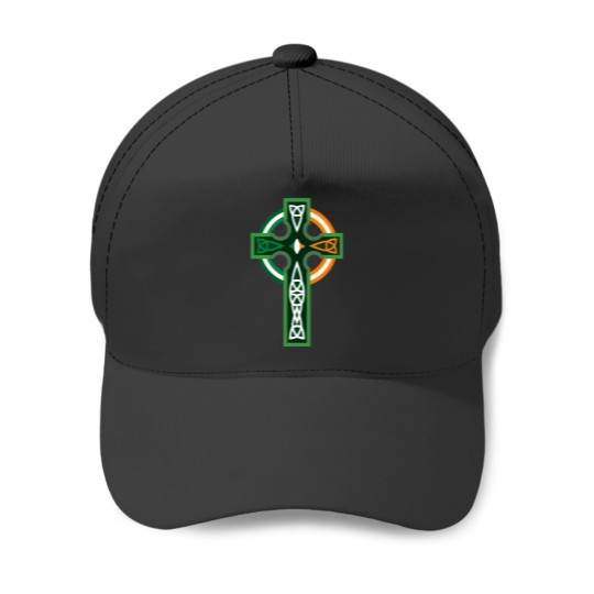 Discover Irish Celtic cross Baseball Caps