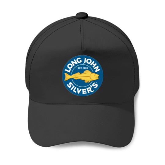 Discover Long John Silvers Restaurant Logo Baseball Caps